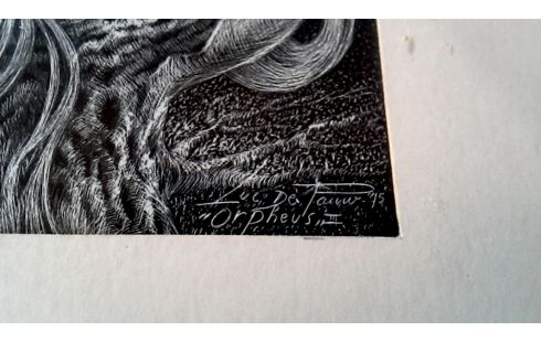 GRAVURE LUC DE PAUW ORPHEUS