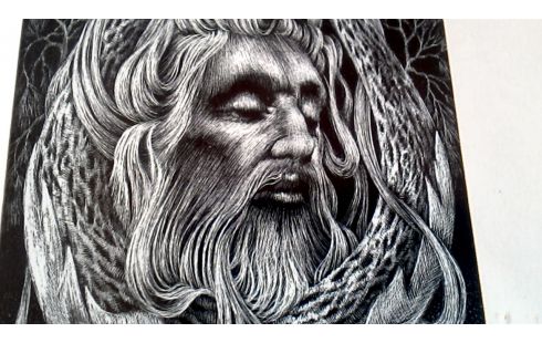 GRAVURE LUC DE PAUW ORPHEUS