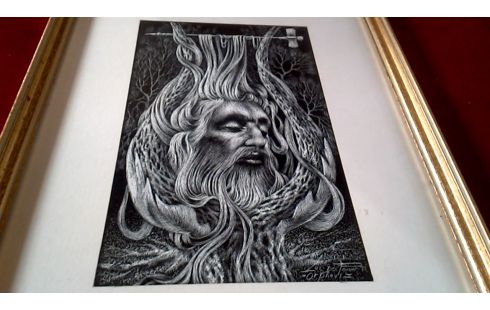 GRAVURE LUC DE PAUW ORPHEUS