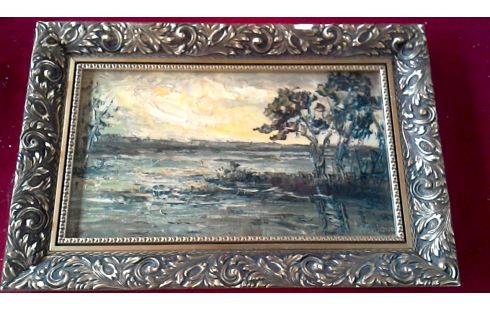 PEINTURE, , CADRE DORE