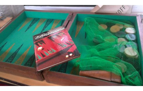 JOUET, , CAISSE, , BACKGAMMON