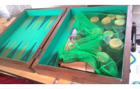 JOUET, , CAISSE, , BACKGAMMON