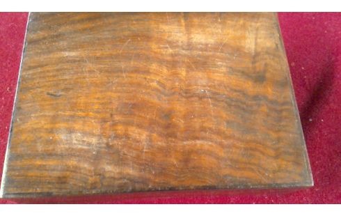 CAGEOT RONCE D'ACAJOU CUIVRE, , MARQUETERIE