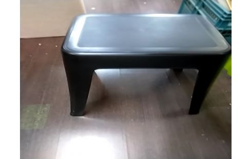 TABOURET Pvc noir