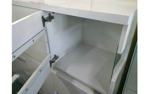 MEUBLE TV BLANC 2T (QLQS ACCROCS)