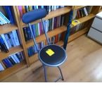 TABOURET PLIANT NOIR