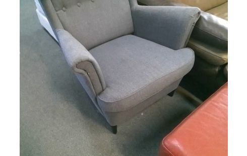 FAUTEUIL IKEA TISSU GRIS