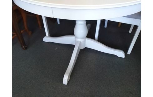 TABLE RONDE AVEC ALLONGES INTERIEURES D110