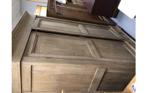 GARDE ROBES 1900 CHENE DECAPE 2 PORTES 2 TIROIRS