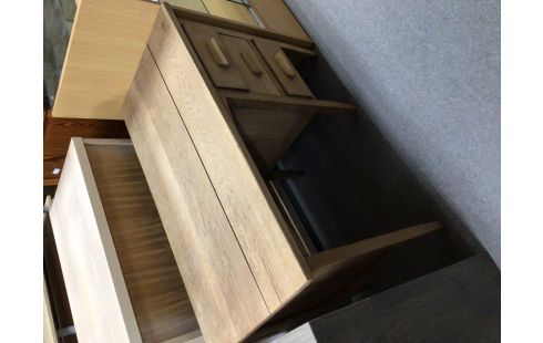 BUREAU CHENE DECAPE 3 TIROIRS