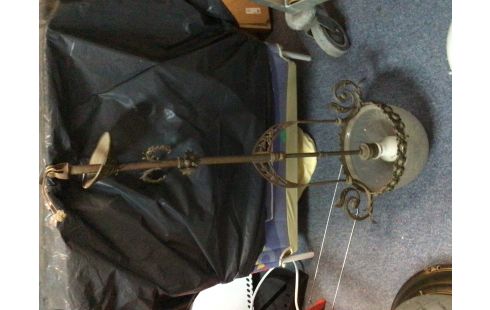 LUSTRE SAC A PERLE GRAND