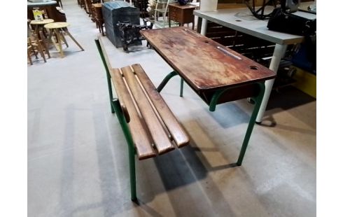 BANC ECOLIER PIEDS VERTS