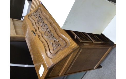 SECRETAIRE 1 BATTANT 3 TIROIRS