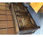 DRESSOIR CHENE MASSIF 2 PORTES 3 TIROIRS