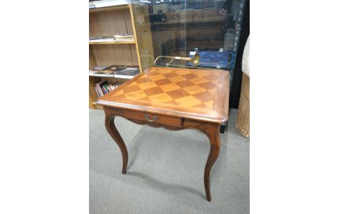 TABLE MERISIER 1 TIROIR