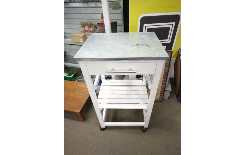 DESSERTE A ROULETTES  1 TIROIR