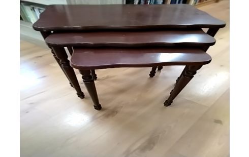 TABLES GIGOGNES Acajou