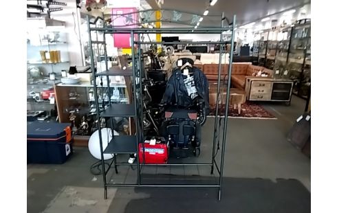 ETAGERE METAL FEUILLES DE VIGNE 3 ÉTAGE