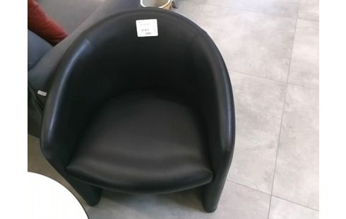 FAUTEUIL SKAI NOIR