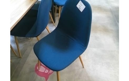 CHAISE ST SCANDINAVE TISSU COULEUR