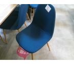 CHAISE ST SCANDINAVE TISSU COULEUR