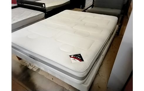 PACK LITERIE 160X200CM SOMMIER + MATELAS + PIEDS