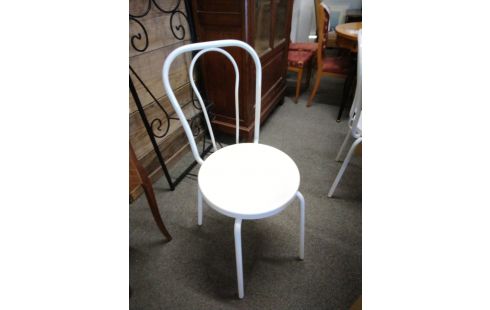 4 CHAISES METAL PLASTIQUE