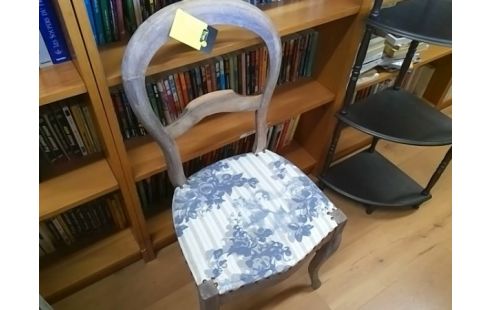 CHAISE TISSU MOTIF ANGE