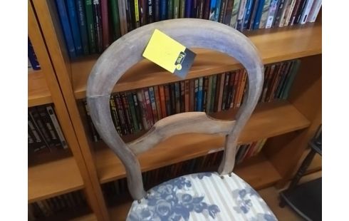 CHAISE TISSU MOTIF ANGE