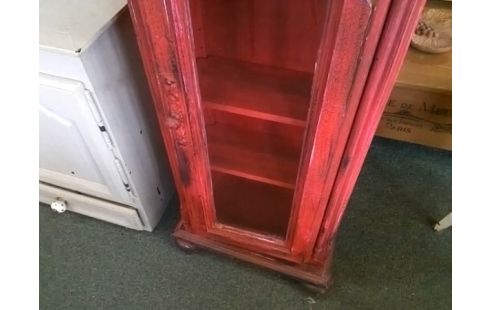 MEUBLE DE RANGEMENT TOURNANT 2P ROUGE