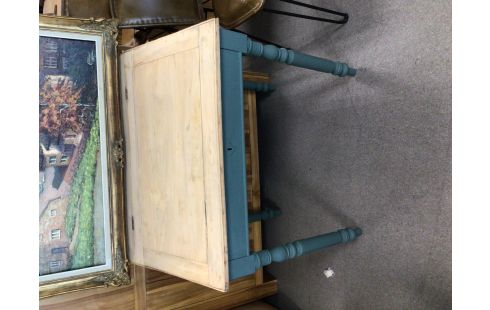 PUPITRE PATINE BLEU 1 BATTANT