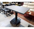 TABLE STYLE BISTRO RECTANGLE GRISE