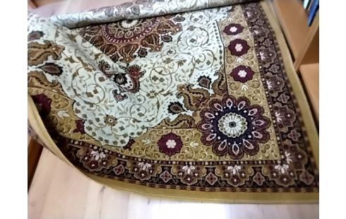 TAPIS Beige rouge L 170x 220