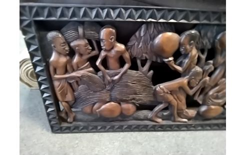 FRESQUE Deco africat