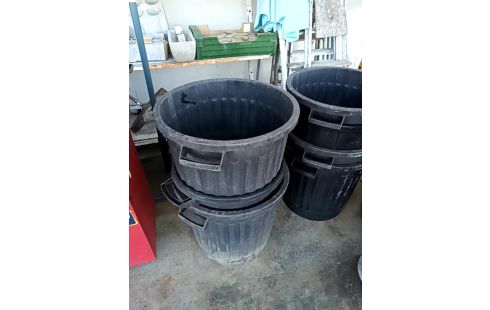 POUBELLE 80 L + COUVERCLE
