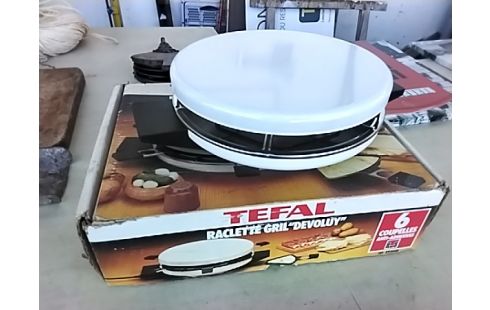 APPAREIL A RACLETTE TEFAL+CARTON