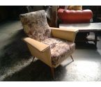 FAUTEUIL  LAAG VINTAGE SKAI