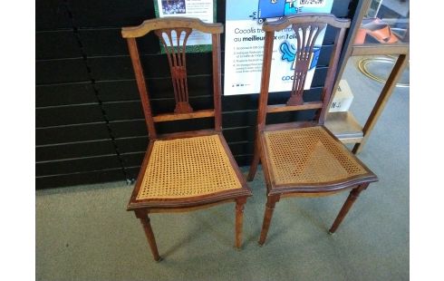 CHAISE STYLE LOUIS XVI LA PAIRE