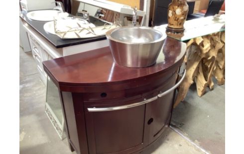 MEUBLE SALLE DE BAINS AVEC VASQUE ET ROBINETERIE