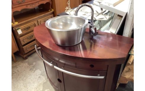 MEUBLE SALLE DE BAINS AVEC VASQUE ET ROBINETERIE