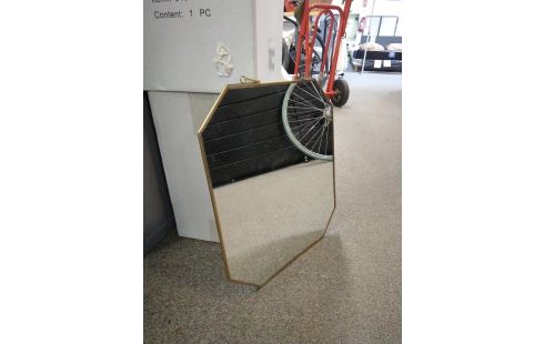 MIROIR CHAINE DORÉ