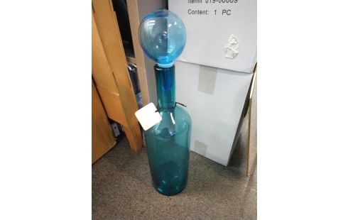 BOUTEILLE VERRE BLEU