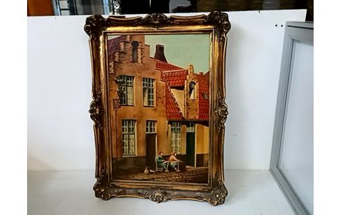 SCHILDERIJ STRAATZICHT