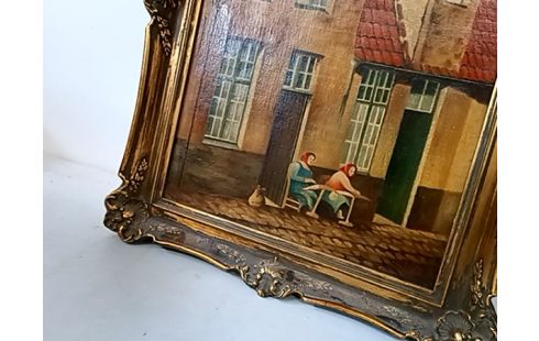 SCHILDERIJ STRAATZICHT