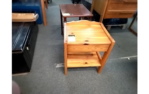 CHEVET EN PIN 1 TIROIR