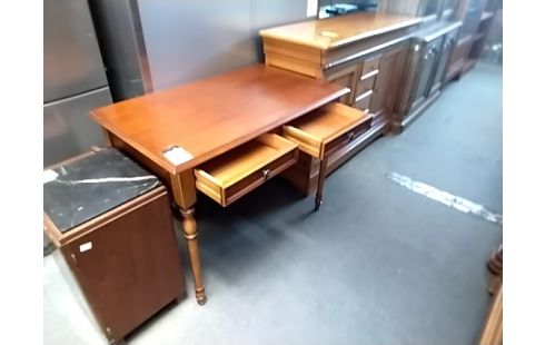 BUREAU RUSTIQUE 2 TIROIRS