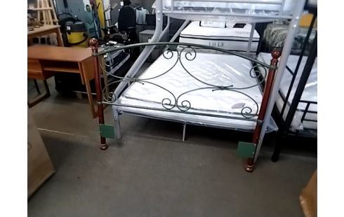 TETE DE LIT FER FORGE