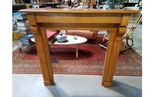 CHEMINEE MANTEAU BOIS