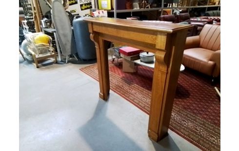 CHEMINEE MANTEAU BOIS