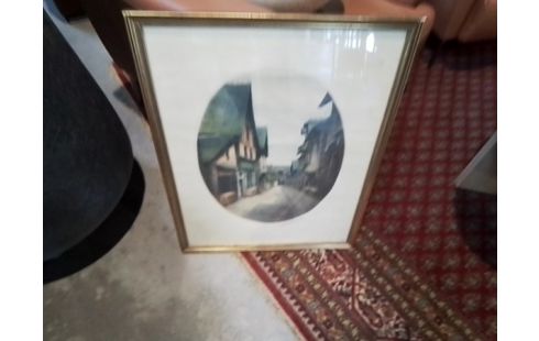 CADRE DECOR RUE CADRE DORE